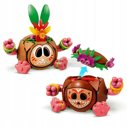 LEGO DISNEY 43293 VAIANA Kakamora, zestaw klocków dla dzieci +9 lat