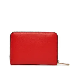 Большой женский кошелек Tommy Hilfiger Th Essential Sc Med для Corp AW0AW16092 Fierce Red XND