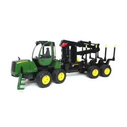 BRUDER Ładowacz John Deere 1210E z chwytakiem