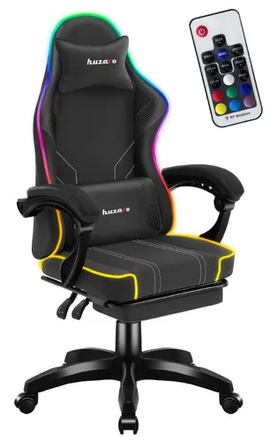 Fotel HUZARO Force 3.7 RGB Czarny