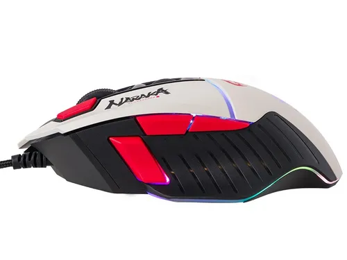 Myszka gamingowa A4Tech Bloody W95Max Naraka przewodowa 12000 dpi optyczna biała