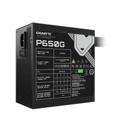 Zasilacz Gigabyte P650G 650W 80+ Gold Czarny