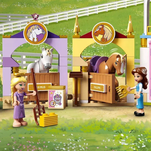 LEGO Disney Bella ve Rapunzel'in Kraliyet ahırları (43195)