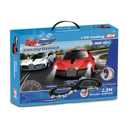 Tor wyścigowy samochodowy COIL zestaw autek tory wyścigowe licencja Bugatti 2.5m skala 1:64