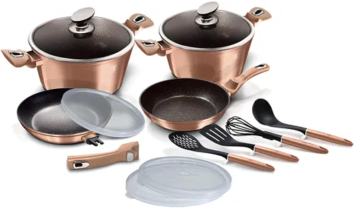 Zestaw garnków BERLINGER HAUS Rose Gold BH-7058 (13 elementów)