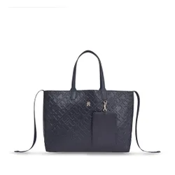 Сумка Tommy Hilfiger Iconic Tommy Tote Mono AW0AW15572 Space Blue DW6