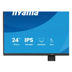 Monitor IIYAMA ProLite XB2491H-B1 23.8" 1920x1080px IPS 120Hz 1 ms [MPRT]