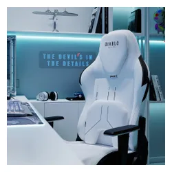 Fotel DIABLO CHAIRS X-One 2.0 Prime Biało-czarny
