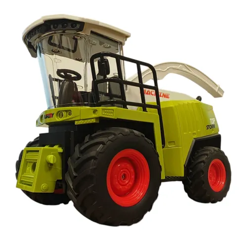 Zdalnie sterowany kombajn COIL RC zabawka na pilota światło dźwięk skala 1:24