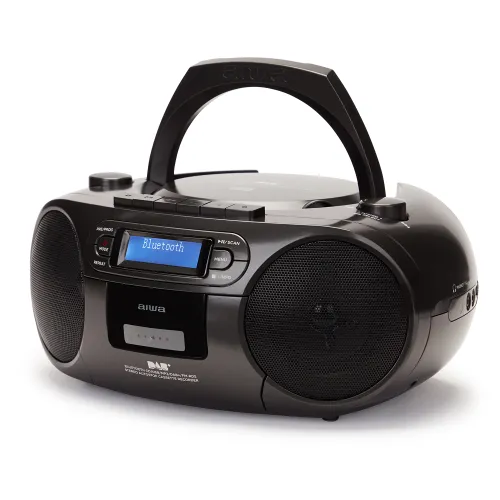 Radiomagnetofon Aiwa Boombox BBTC-660DAB/BK Bluetooth DAB+ Czarny