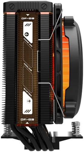 Chłodzenie CPU DARKFLASH Explore E400 ARGB Czarny