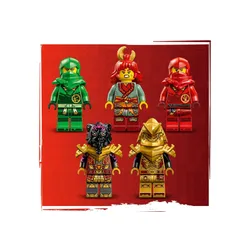 LEGO Ninjago 71793 lav ejderhası ateş dalgasına dönüşüyor