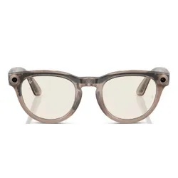 Okulary RAY BAN Meta Headliner Ciepły Kamienny Połysk