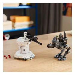 LEGO STAR WARS 75444 Mandalorian i Grogu Atak AT-RT, zestaw klocków +7