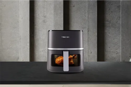 Air Fryer Frytkownica beztłuszczowa HISENSE HAF1600D 5.2l z okienkiem do obserwacji postępów gotowania