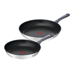 Zestaw patelni Tefal Daily Cook G7132S55 Indukcja Tytanowa 24cm, 28cm