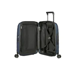 Маленький расширяемый чемодан Samsonite Attrix 55 см (23/26 см) - steel blue