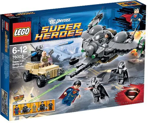 Конструктор Lego DC Super Heroes Супермен: Битва за Смолвиль (76003)