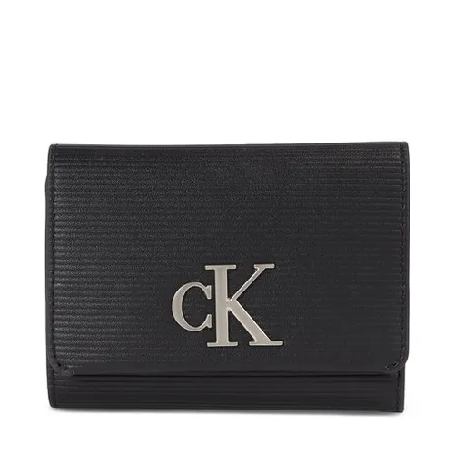 Женский кошелек Calvin Klein Jeans Minimal Monogram Med Trifold T K60k611237 Black BDS