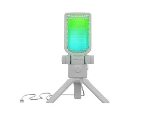 Mikrofon Genesis Radium 250 Przewodowy Pojemnościowy Biały