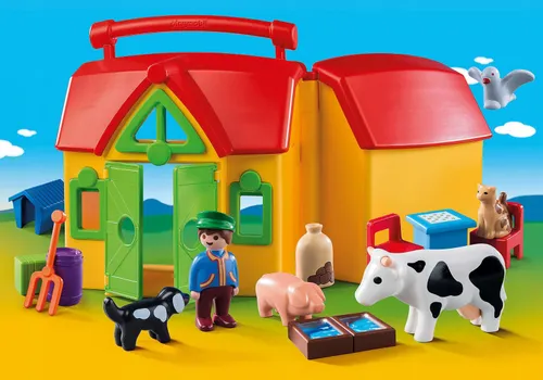 Playmobil taşınabilir çiftliğim (6962)