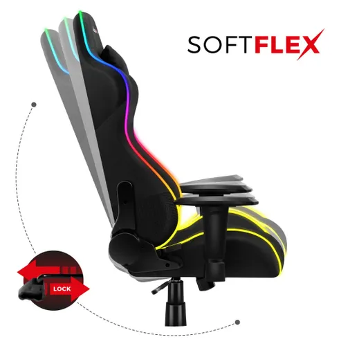Fotel HUZARO Force 6.3 RGB Mesh