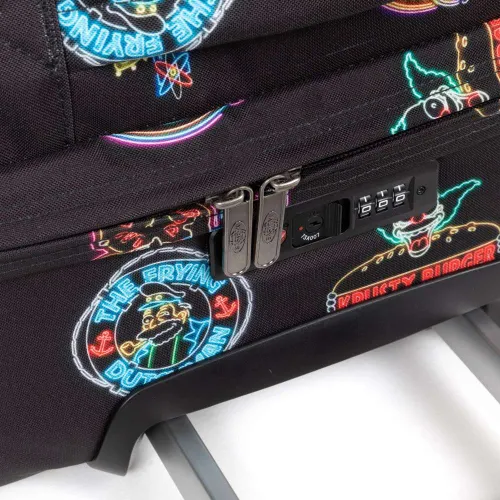 Tekerlekli Seyahat Çantası Eastpak Transit M-Simpsons neon print