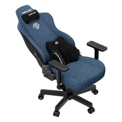 Fotel Anda Seat Kaiser 3E XL Gamingowy do 150kg Tkanina Granatowy