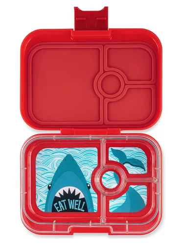 Yumbox Panino Orta Dikdörtgen Öğle Yemeği Kutusu-wow red / shark