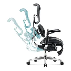 Fotel DIABLO CHAIRS Brave V-Kinetic Czarny