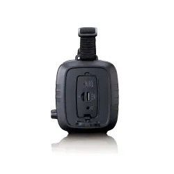 Radioodbiornik Lenco PDR-055BK Na korbkę, Solarne, Latarka, Powerbank, Radio FM DAB+ Czarny
