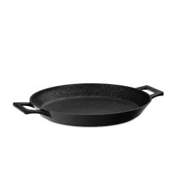 KELA Stella Nova 36 cm czarna - patelnia do paelli nieprzywierająca