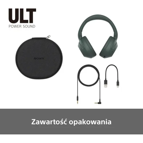 Słuchawki bezprzewodowe Sony ULT Wear WH-ULT900NH Nauszne Bluetooth 5.2 Szary