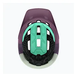 Kask rowerowy Lazer Coyote KinetiCore matte bordeaux