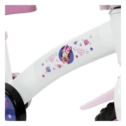Rower dziecięcy HUFFY Disney Myszka Minnie 12 cali dla dziewczynki Różowy