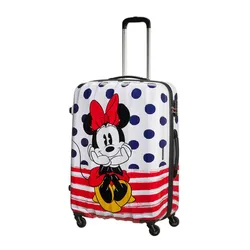 Walizka duża American Tourister Disney Legends - Minnie Blue Dots