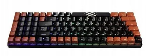 Klawiatura mechaniczna Mad Catz S.T.R.I.K.E. 11 RGB Mad Catz Red Czarno-czerwony