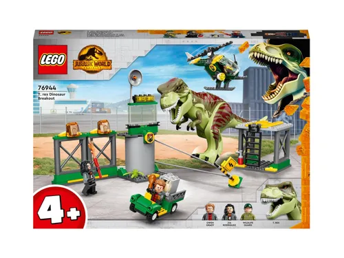 LEGO Jurassic World 76944 tyrannosaurus'un kaçışı