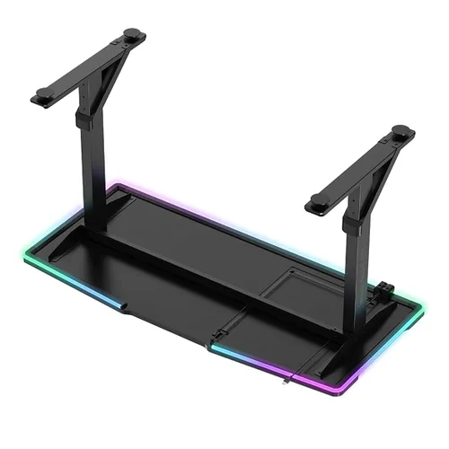Biurko gamingowe ULTRADESK Iron RGB Czarny