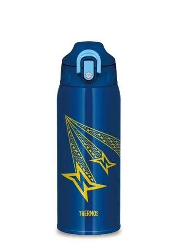 Termos na napoje z futerałem Thermos Active 0,8 l - blue / yellow