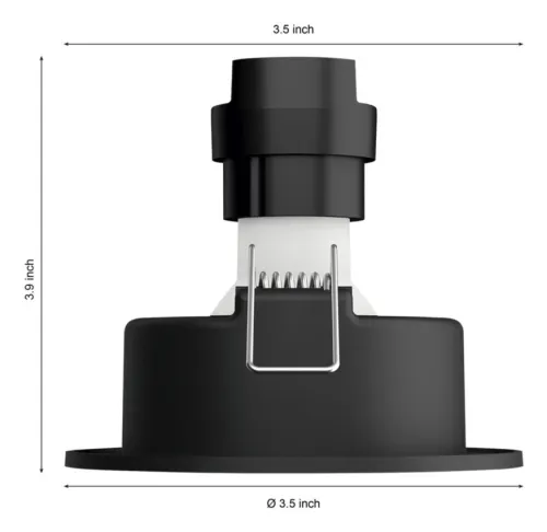 Oświetlenie punktowe Philips Hue White Ambiance Milliskin 1szt. Biały