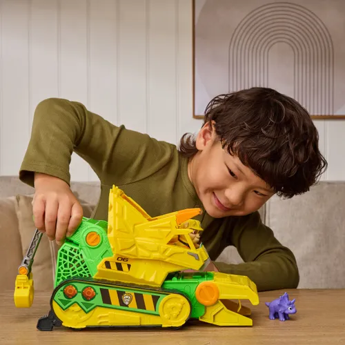 Pojazd SPIN MASTER Psi Patrol Dino Movie Koparka Rubble A Deluxe 6075978
