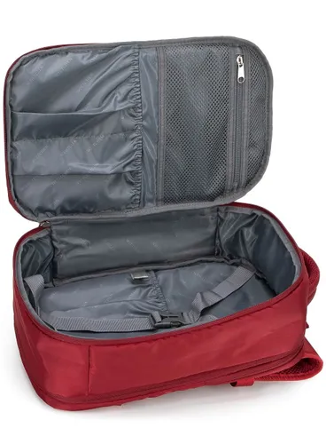 Рюкзак ручная кладь с расширением Wittchen Free on Board 24 л - красный