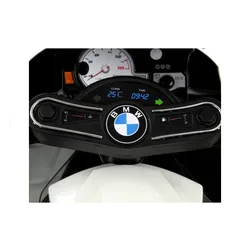 Motorek Na Akumulator Dla Dzieci 1-3 Lata Trójkołowy Bmw S1000Rr LED Skóra