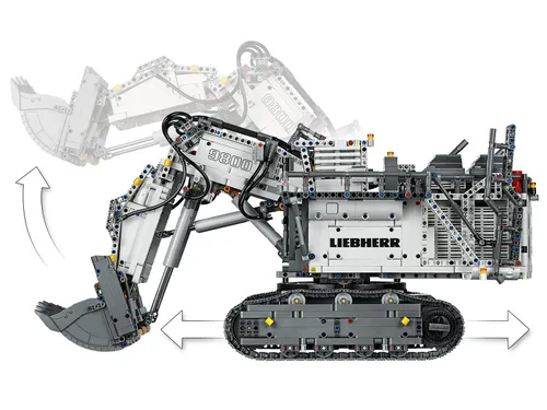 Конструктор Lego 42100 Technic - Экскаватор Liebherr R 9800