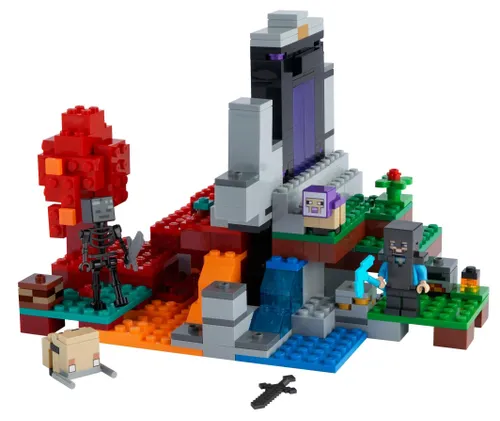LEGO 21172 Minecraft Zniszczony portal