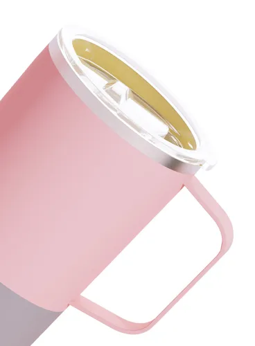 Kubek termiczny ceramiczny Asobu Tower - pastel peach