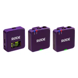 System bezprzewodowy RODE Wireless Go III Fioletowy