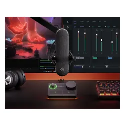 Микрофон SteelSeries Alias Pro + Stream Mixer