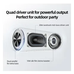 Głośnik Bluetooth QCY SP7 40W Zielony